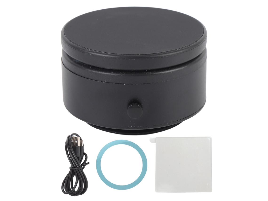 Suporte De Telefone Magnético Com Ventosa Eléctrica Universal, Montagem De Sucção 360 Graus Para Carro Preto