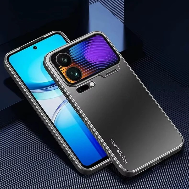 (preto, Xiaomi 17 Pro Max) Capa De Celular Com Suporte Invisível, Capa Traseira Rígida Magnética À Prova De Poeira Para Carro.