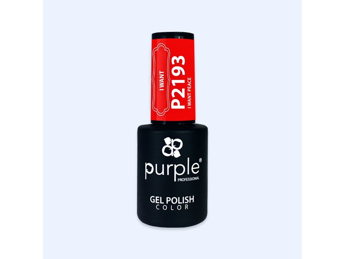 Verniz Gel Roxo I Want Peace P2193