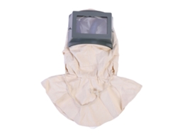 Capuz de proteção com visão clara, resistente a rasgos, para pintura e lixamento | S/MARCA