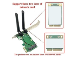 Lurelia Antena Wi-fi Mini Pcie Pcie Para Pc Placa