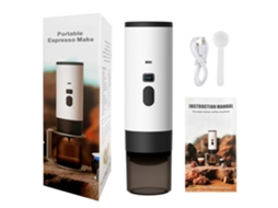 Cafeteira Portátil 3 Em 1 Aquecimento Sem Fio Com Display Digital, Cafeteira De Viagem Para Camping, Cafeteira De Carro Lyx