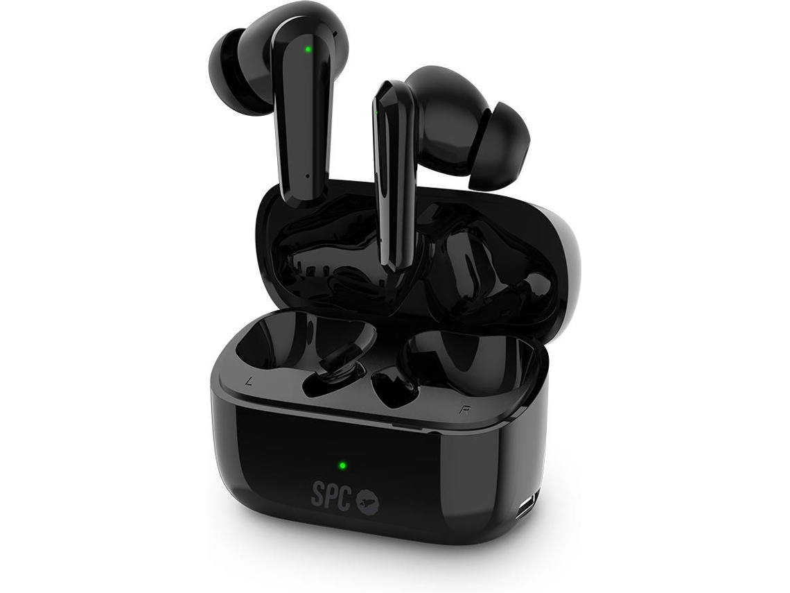 Auriculares Bluetooth True Wireless SPC ETHER 2 Pro (Outlet Caixa Aberta - In Ear - Microfone - Noise Cancelling - Preto)