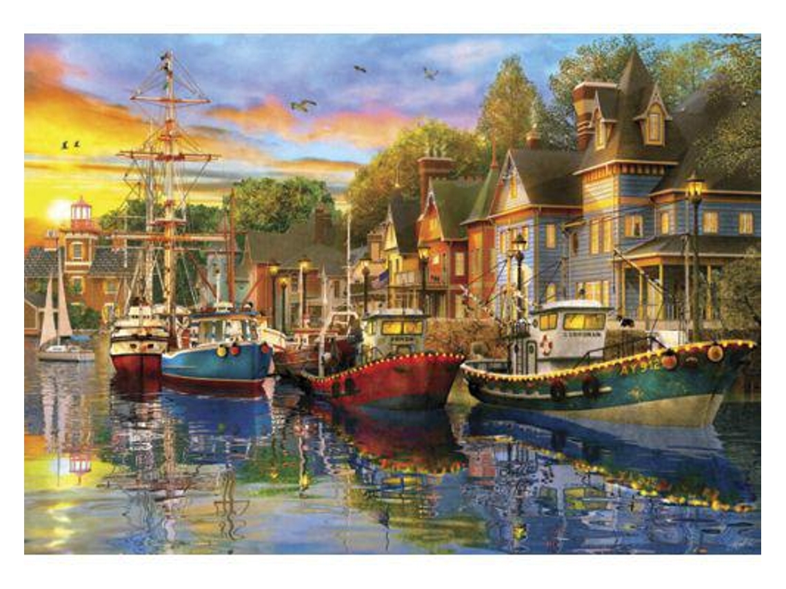 Puzzle Anatolian Luzes Do Porto de 1500 Peças