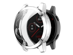 Capa De Silicone Para (garmin Venu 2s/vivoactive 4s) 40mm Prateado Hexinyigjly