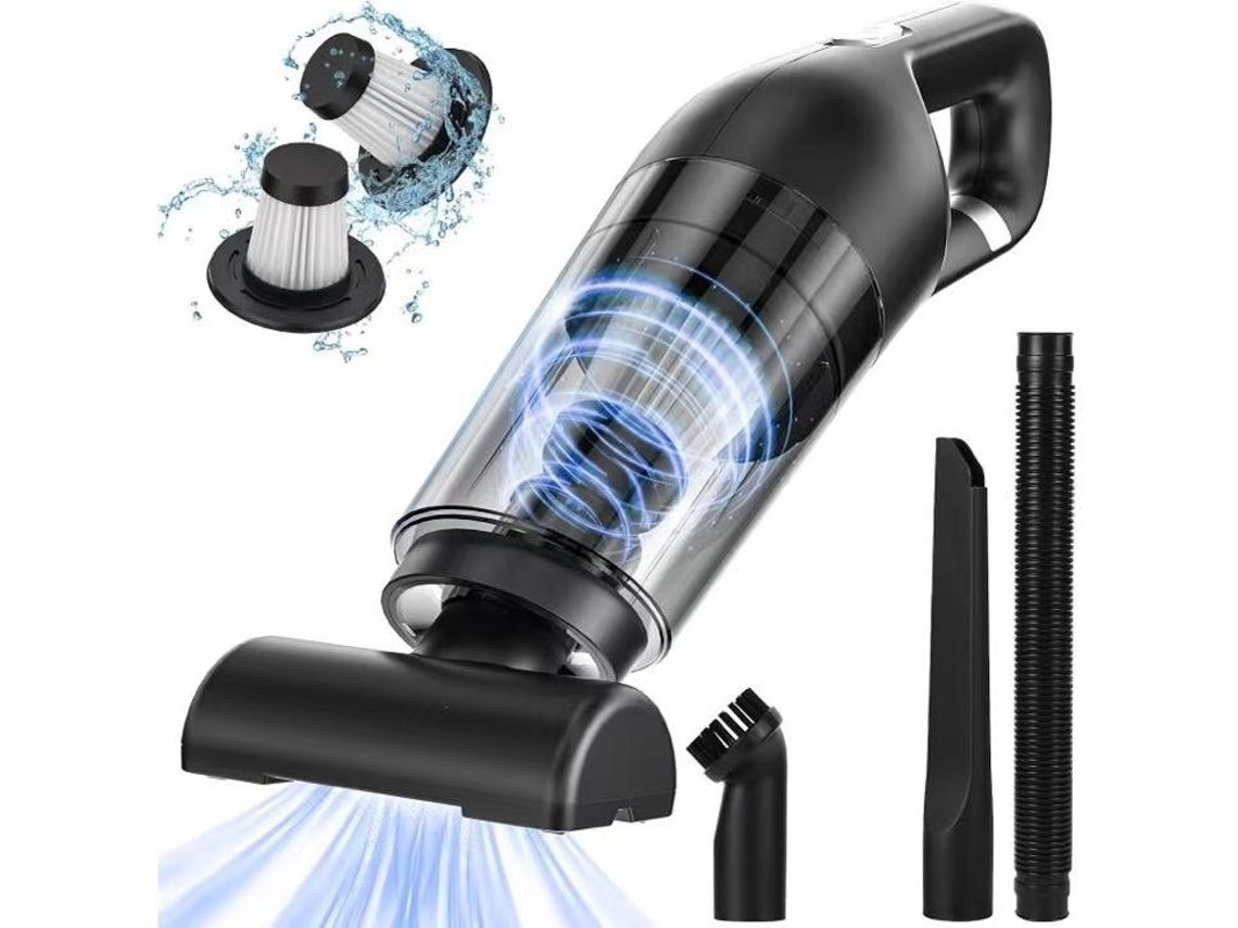 Lurelia Aspirador Portátil Sem Fios Para Carro, 9000 Pa, 120 W, 2000 Mah, Usb