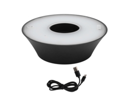 Lâmpada de Garrafa de Vinho Led Sem Fio com Usb Alumínio Ip54 Decorativa Mesa Bar Hotel
