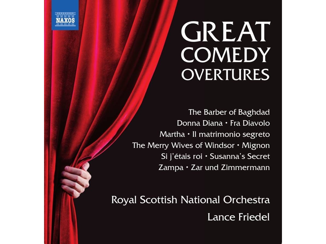CD Friedel,Lance/Royal Scottish National Orchestra - Great Comedy Overtures (1CD)