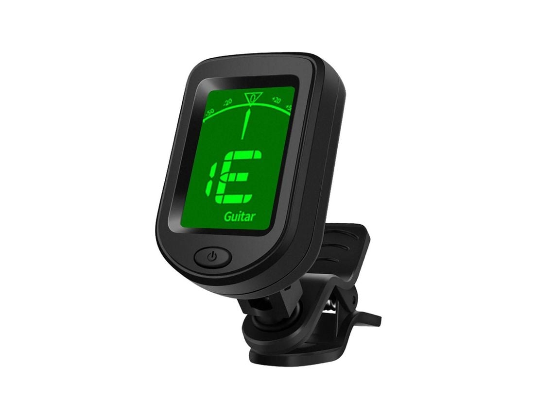 Afinador de guitarra digital com clip STELASPLEN