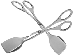 Vicasky Conjunto De 2 Pinças Cozinha Em Aço Inoxidável Para Churrasco E Pão Com Cabo Antiderrapante