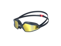 Óculos de Natação Hydropulse Espelhados Unissex para Adultos, Tamanho Único, Azul Marinho AQUAFORGE