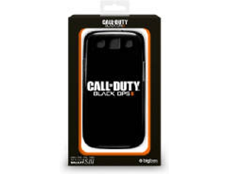 Capa Samsung Galaxy S3 NEWAVE ITALIA Logo Call of Duty: Black Ops 2 Preto