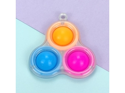 Simpl Gantungan Kunci Peredup Aksesori Jimat Mainan Untuk Pria Wanita Anak-Anak Sederhana Gantungan Kunci Antistress Cincin Hadiah Mainan Fidget