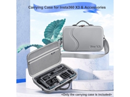 Startrc Portable Sports Camera Carrying Case Storage Bag Protective Case Shockproof With Shoulder Strap Compatible With Insta360 X3 Accessories