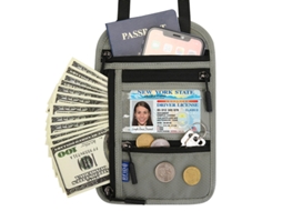 Bolsa Multifuncional Para Passaporte, Bolsa Transversal De Ombro, Porta, Bilhetes De Viagem, Estojo Para Documentos