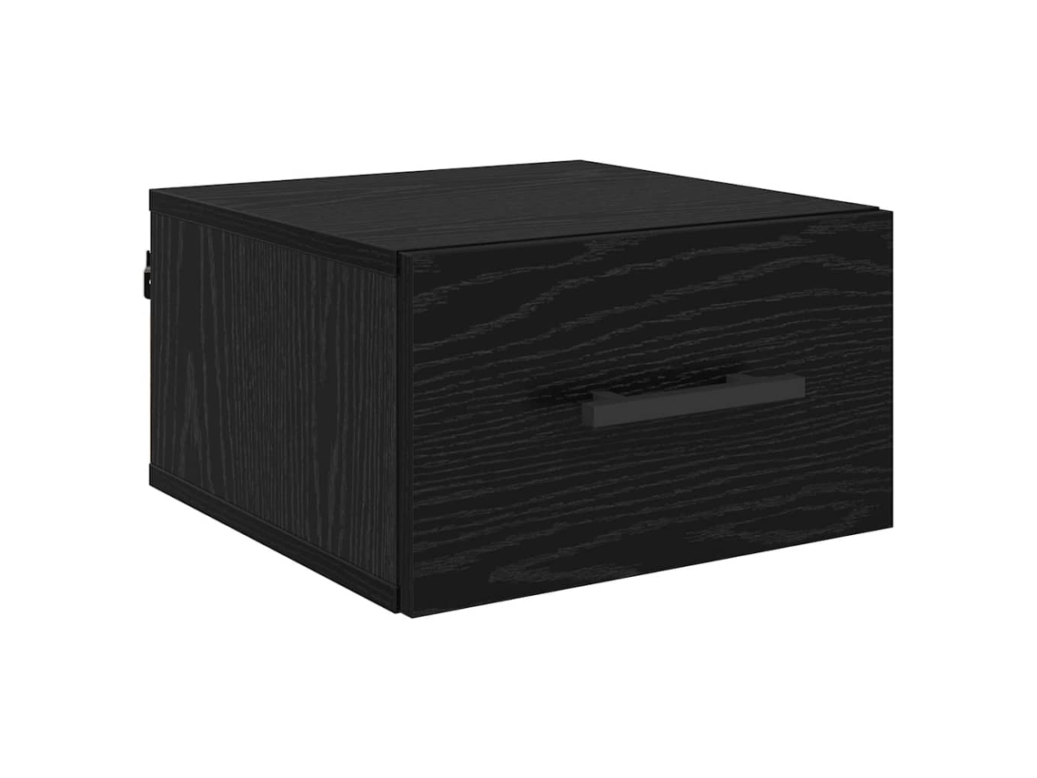 Armário de Cabeceira Carvalho Preto 35 X 35 X 20 Cm MAISON EXCLUSIVE