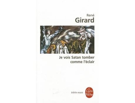 Livro je vois satan tomber comme l'eclair de rene girard (francês)
