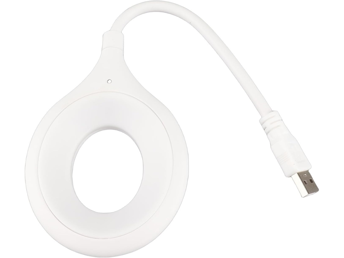 Luminária Noturna Usb Com Controle De Voz, Abajur Cabeceira Led Brilho