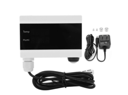 Alarme Inteligente De Temperatura E Umidade Com Wi-fi, Display Digital, Alerta Por Aplicativo, Exportação De Dados E Plugue Americano. Alimentaçã