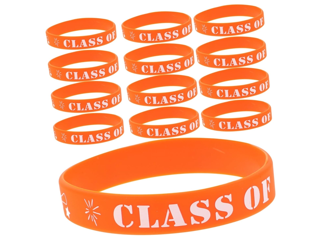 Conjunto Housoutil com 20 pulseiras Formatura, ideais para festas Formatura.