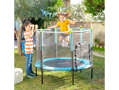 Kidine Trampolim Multifuncional Para Crianças Com Rede De Segurança Shop Story