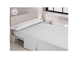 Lençol de cima HAPPY HOME LISOS COTTON (Branco - Solteiro)