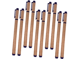 Conjunto De 10 Canetas Em Gel Veemoon, Papel Kraft, Para Escrita,