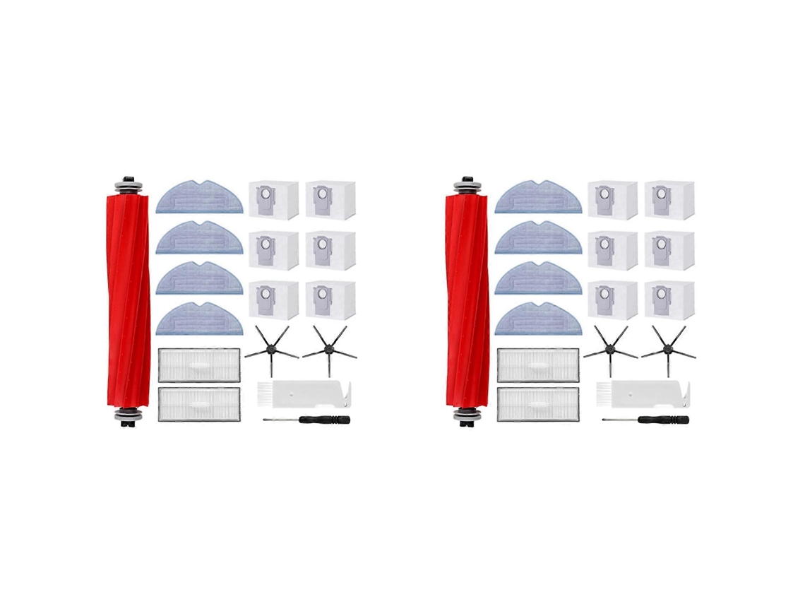 Conjunto De Acessórios Para Aspirador De Pó Roborock S7 Pro Ultra/s7 Maxv Ultra, 12 Sacos De Pó, Escova Principal De Rolo._glo