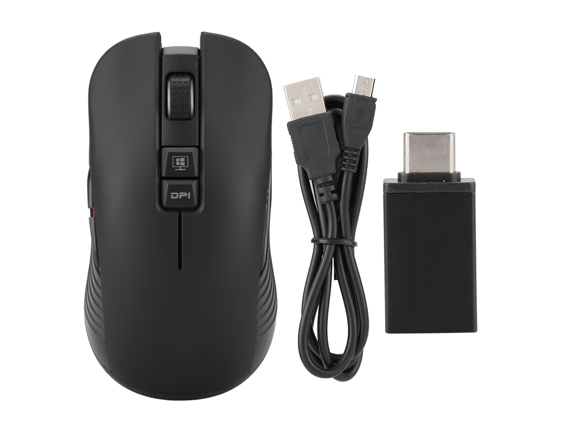 Rato Gaming Sem Fio LAXISCREED Recarga Portátil 2.4ghz