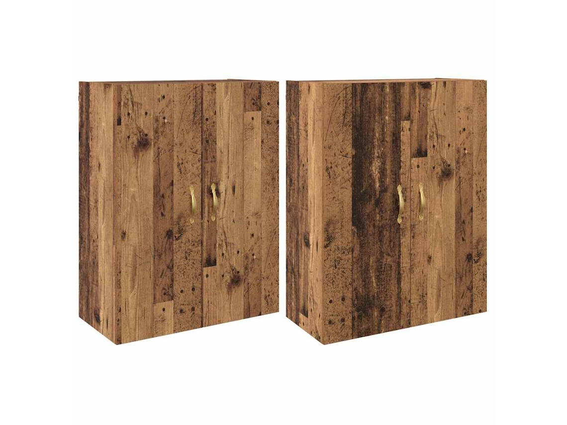 Armário de parede 2 peças Madeira Antigo 69,5x34x90 cm MAISON EXCLUSIVE