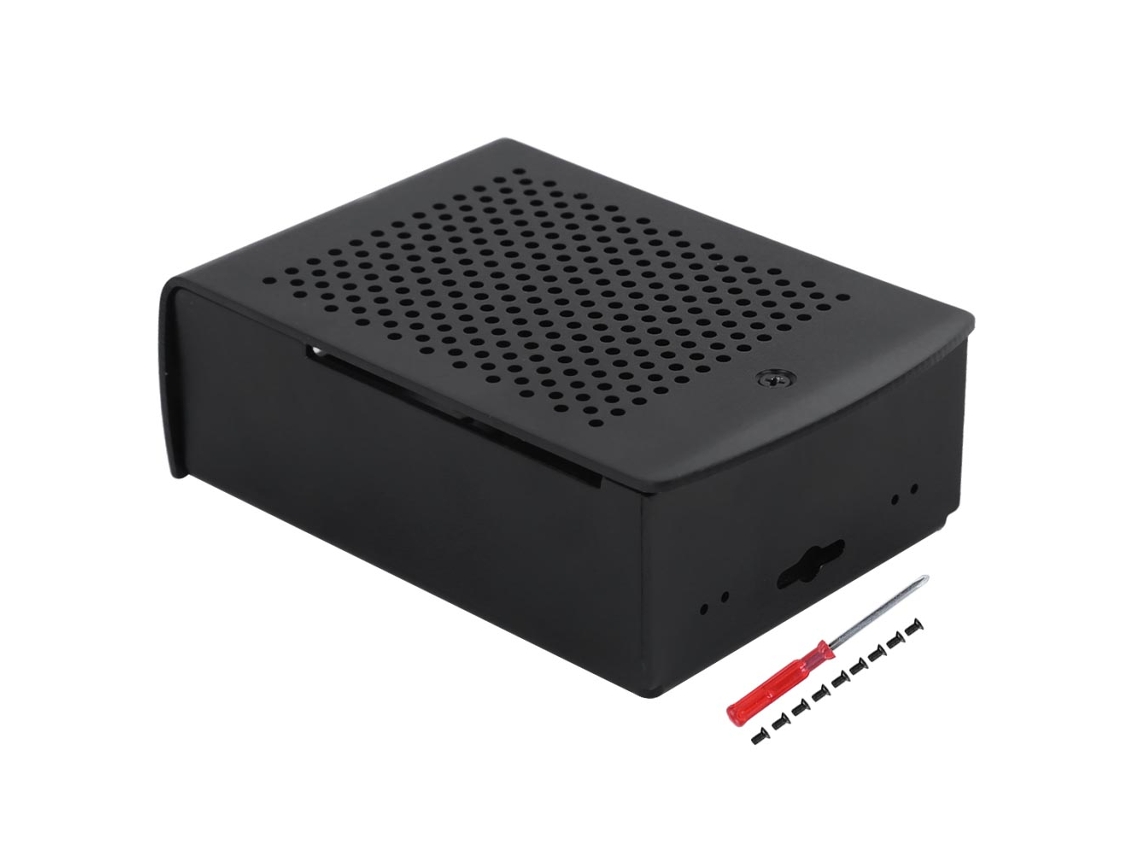 Carcasa de Alumínio Dissipação Calor Raspberry Pi 3 B+ S/MARCA