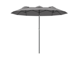 Wood Pulley System, Ø300x250cm, Ventilated Roof, Preto