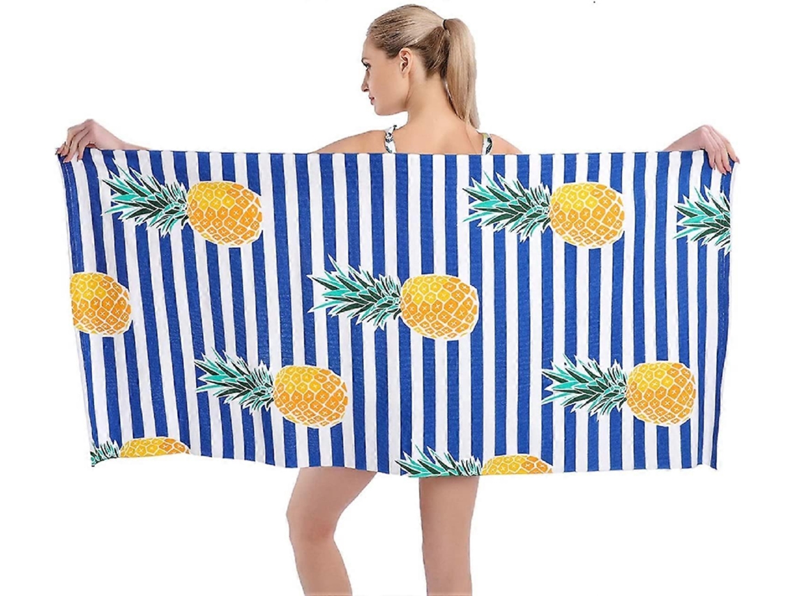 Rebe toalla de Praia de Microfibra Grande para Mulher e Homem, Secagem Rápida, Anti Areia, Absorvente, Ideal para Praia, Piscina e Viagens