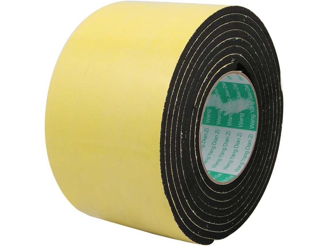 Fita de Esponja Eva Resistente a Choques, Selada em um Lado, com 100 Mm de Largura e 5 Mm de CHABERLU