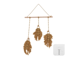 Parede Macramê Boho Decorativa Tecida À Mão para Sala e Quarto
