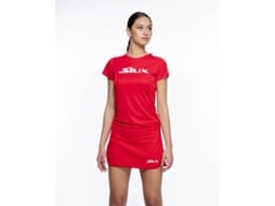 T-shirt para Mulher SIUX ClubVermelho para Padel (Tam: L)