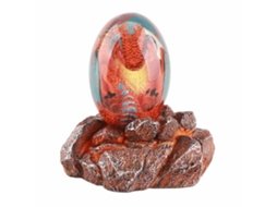 Ovo de Dinossauro Lava Luminoso para Decoração de Casa Azul LAXISCREED