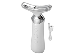 Dispositivo De Belleza Para Cuello Y Rostro Con Luz Led Colorida Microcorriente 4 Modos Antiarrugas Y Levantamiento
