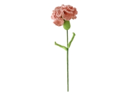 Arranjo de Flores de Cravo Simuladas Teidas À Mão Algodão Penteado Decorativo com S/MARCA