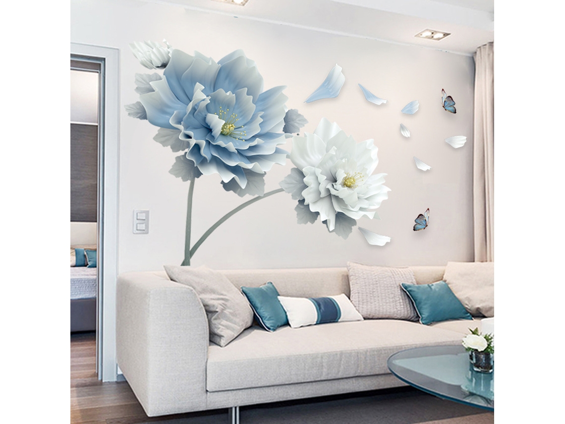 Stickers De Parede Para Tv, Sala E Quarto Com Design Decorativo Da Laxiscreed