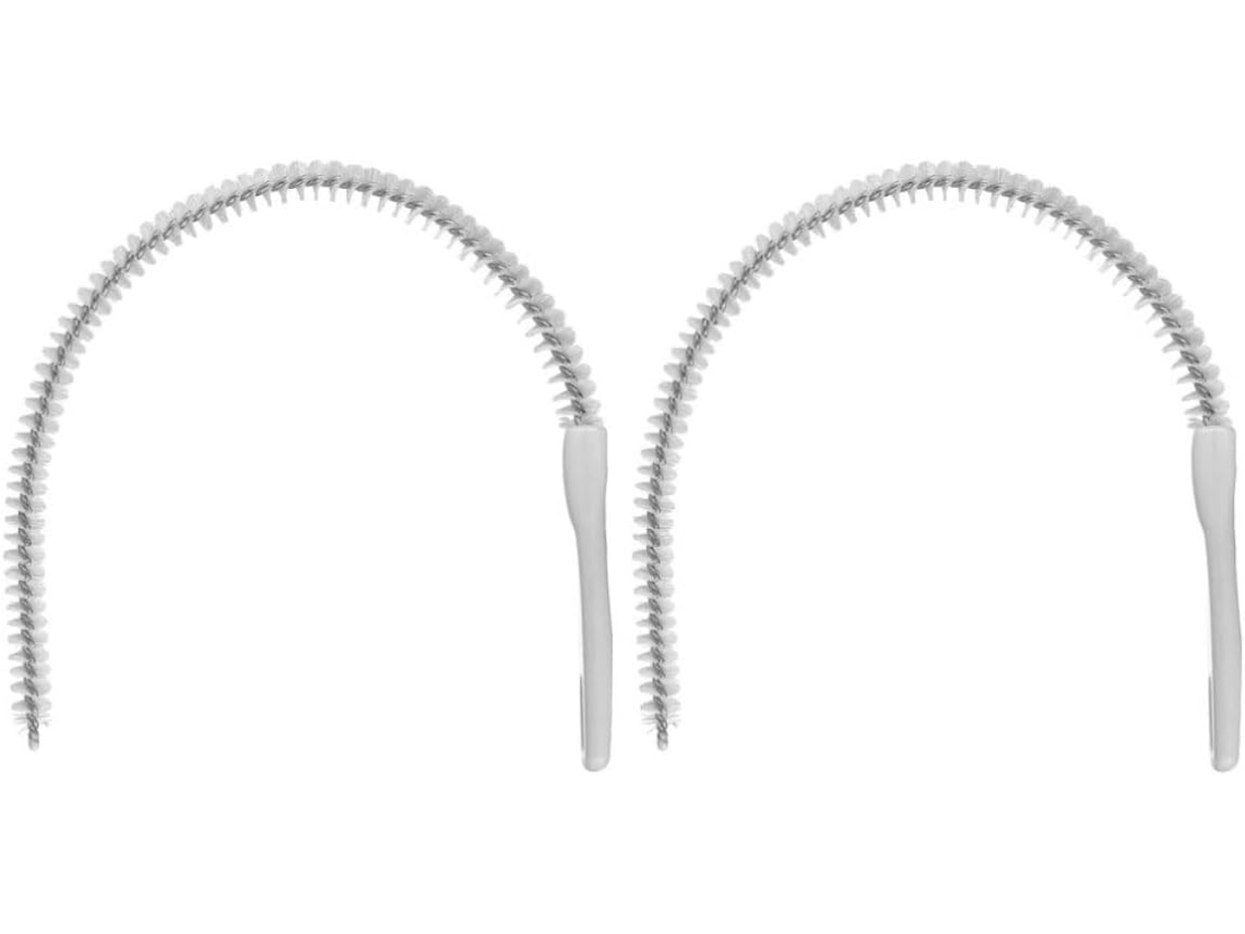 Conjunto De 2 Escovas Flexíveis Aço Inoxidável Para Desentupir Ralos, Ideais Para Limpeza E Manutenção Eficazes De