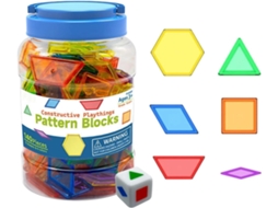 Brinquedos Educativos Transparentes Com Formas Geométricas