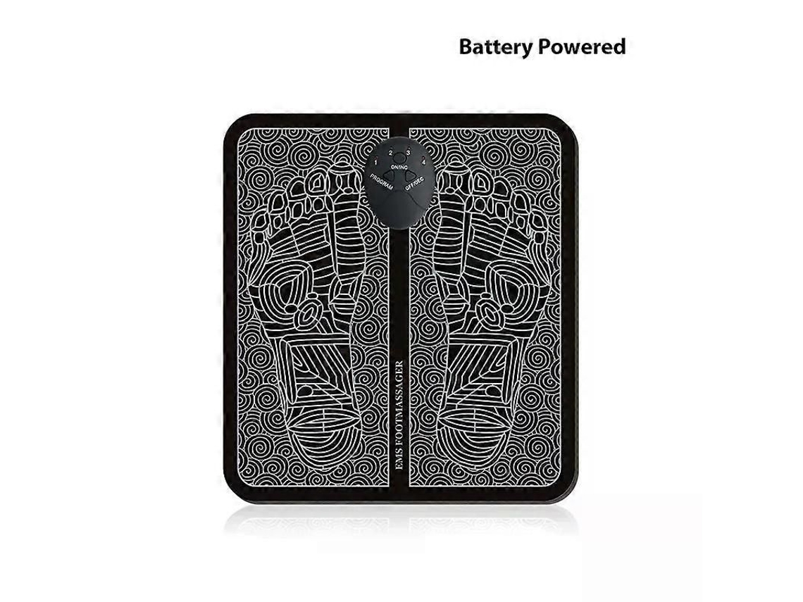 Tapete De Massagem Para Pés Ems Elétrico Personalizável, Com Estimulação Muscular Elétrica E Dobrável.