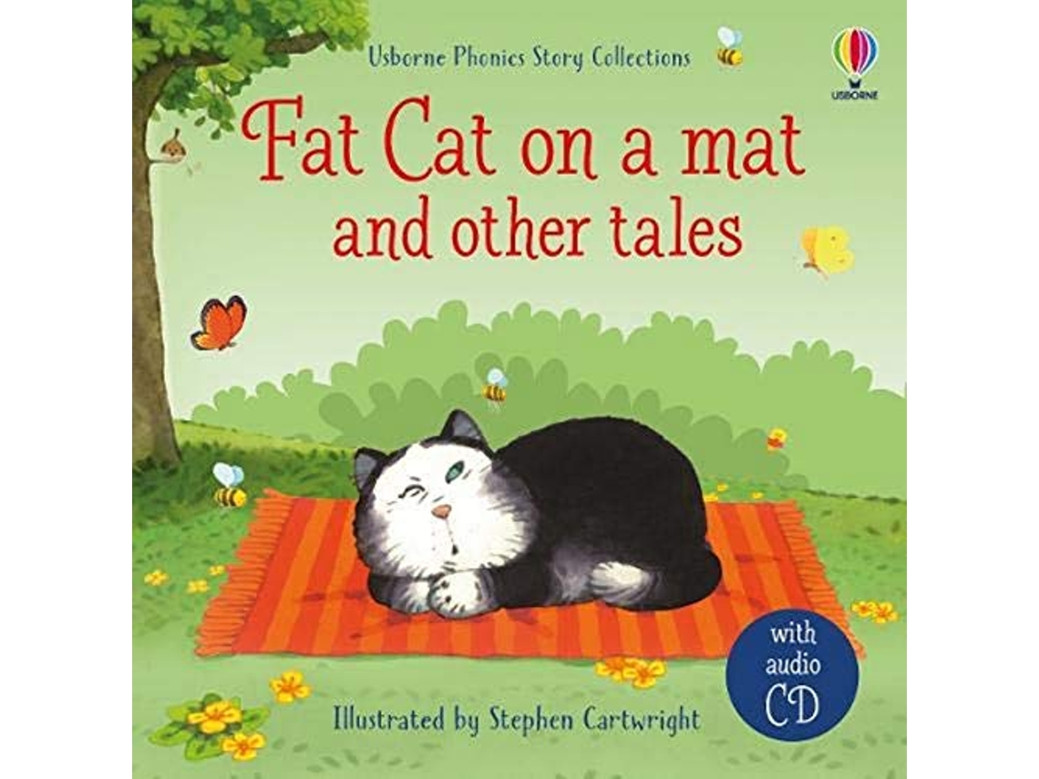 Livro Fat cat on a mat and other tales with CD de Punter Russell (Inglês - Capa Dura)