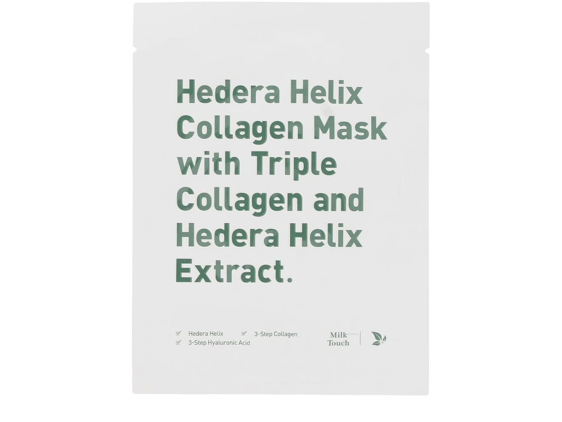 Máscara Facial Milk Touch Hedera Helix Collagen (5 Unidades)