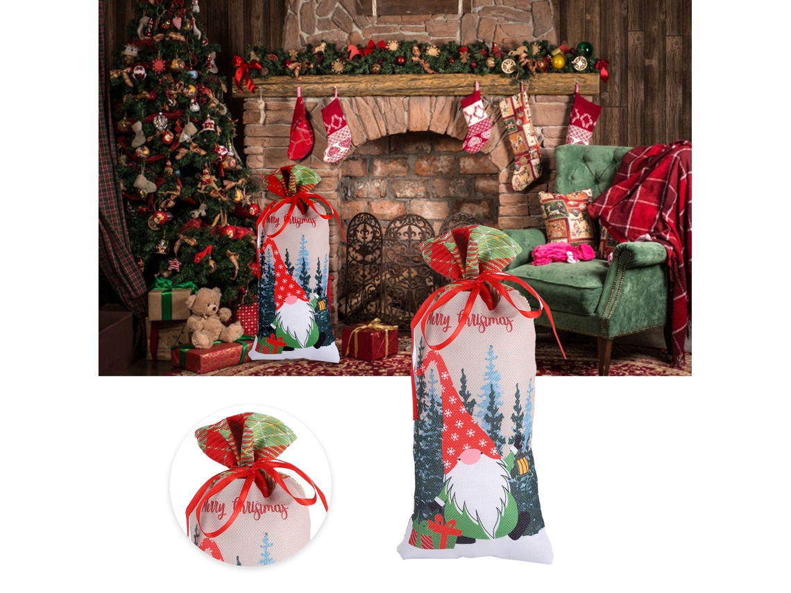 Bolsa De Presentes Reutilizável Durável