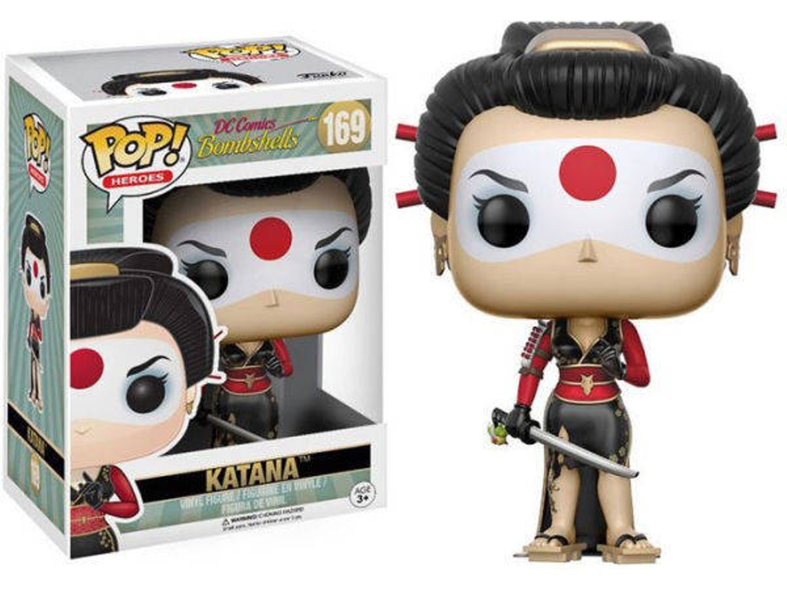 Figura FUNKO Pop! Vinyl Dc: Dc Bombshells - Katana