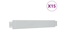 Conjunto de 15 Pinturas de Vedação Relvado MAISON EXCLUSIVE em Aço Galvanizado (100x14 cm)