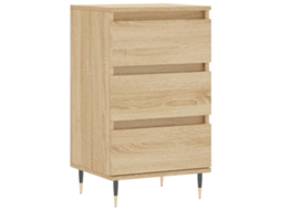 Sideboard, Sideboards Vidaxl Marrom Madeira Processada (n/a)