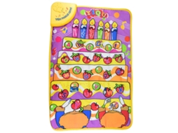 Mali brinquedo Educativo Interativo Abc Tapete de Aprendizagem Alfabeto Infantil com Música
